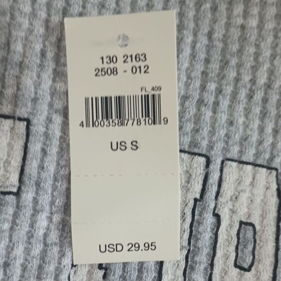 NWT OFFLINE By Aerie Wow! Waffle Tank Top Women's Sz S "But First Breakfast" - Picture 5 of 11